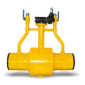 large fully welded ball valve